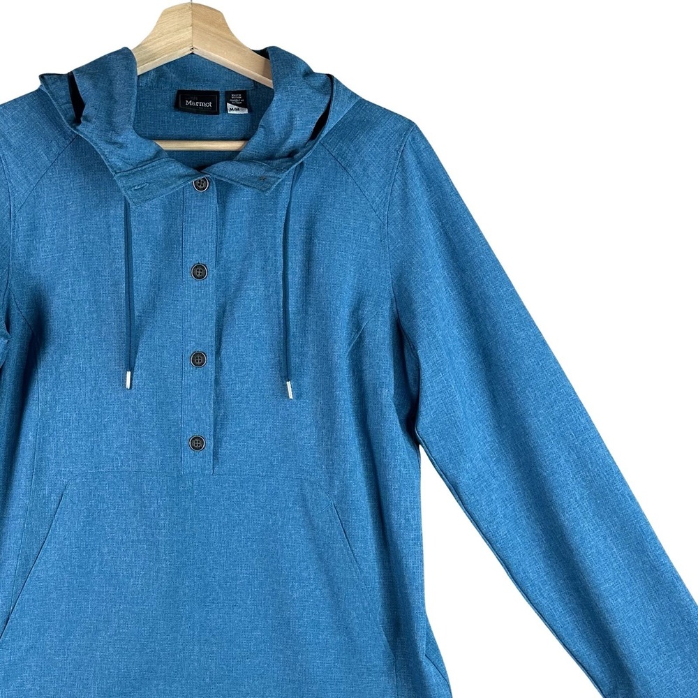 Marmot Women's Medium Teal Lorey‎ Hoodie Lightweight